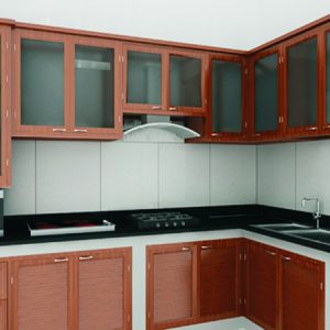 Tủ bếp nhôm cao cấp