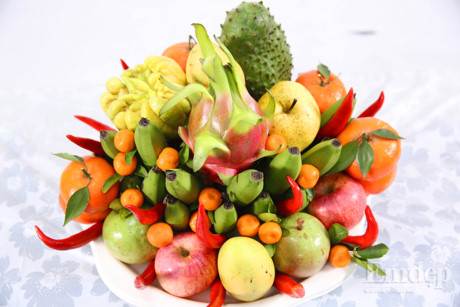 Mâm ngũ quả ngày lễ, tết